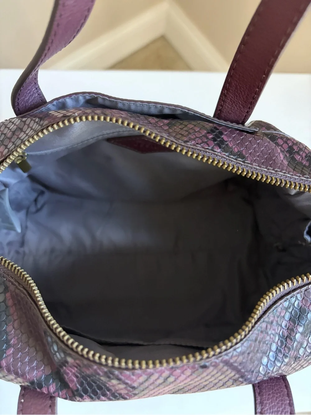 Fossil sydney satchel